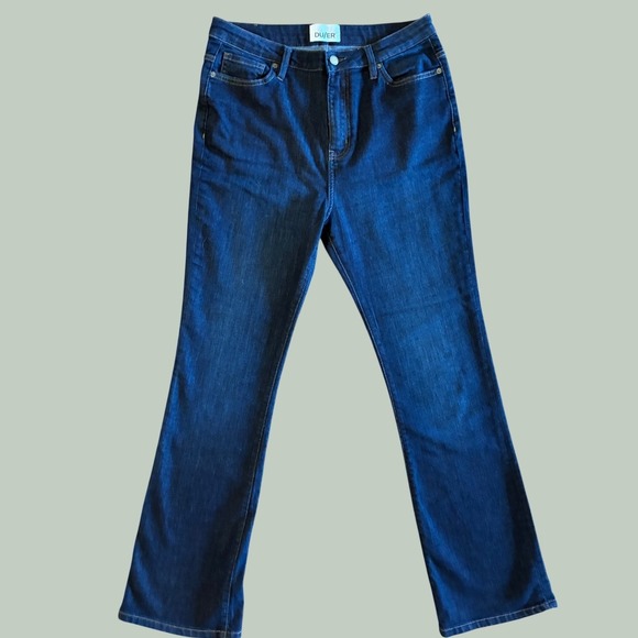 DU Other - DU/ER Performance Denim Slim‎ Flare Jeans Indigo Blue Mens 32x32 WFLS4275